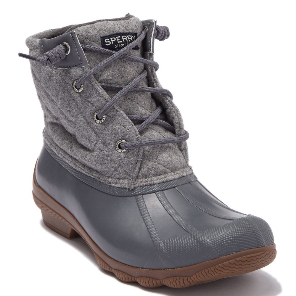 NWOT Sperry Top Sider Syren Gulf Duck Boot Wool